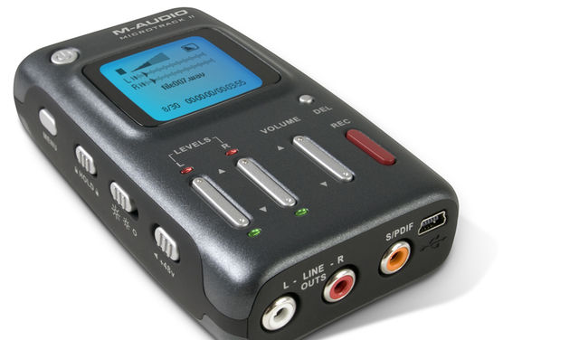 MicroTrack II gives you the freedom to make high-quality recordings anywhere.
